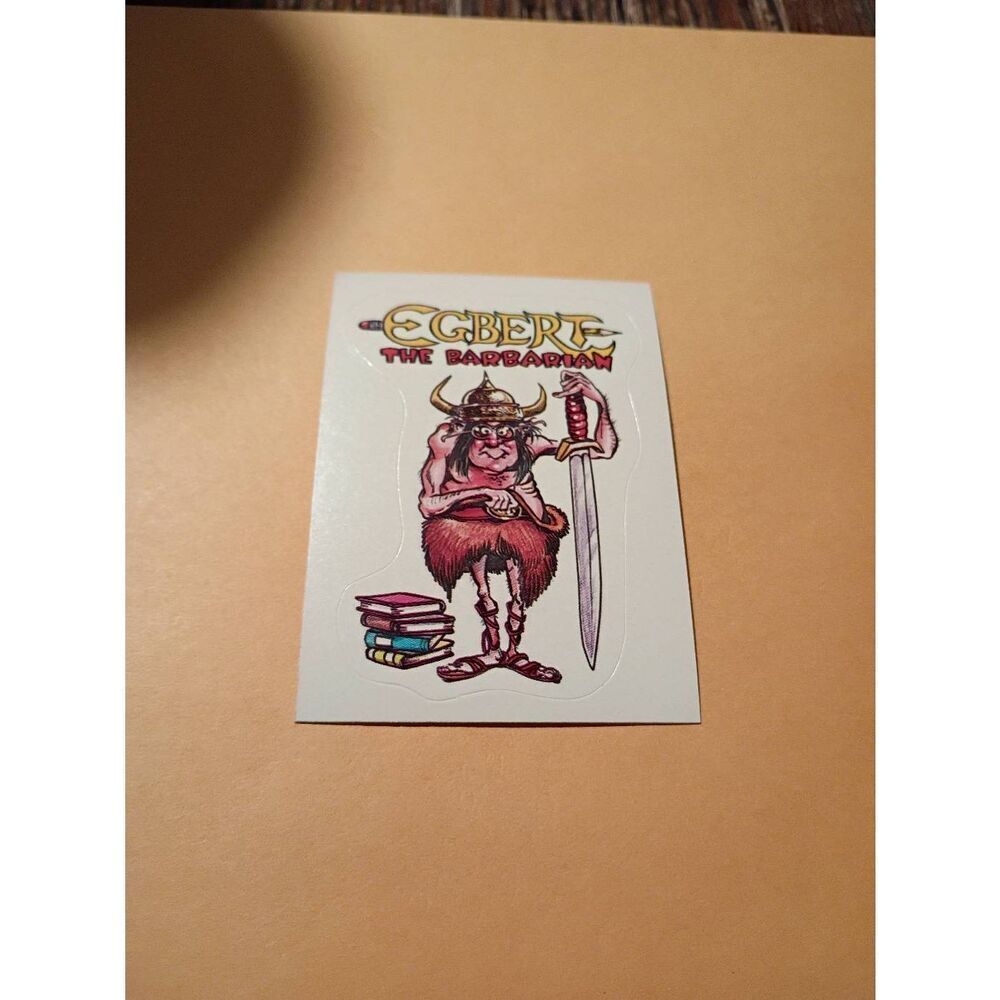 1983 General Mills Zero Heroes Trading Card Sticker Card Vintage #17